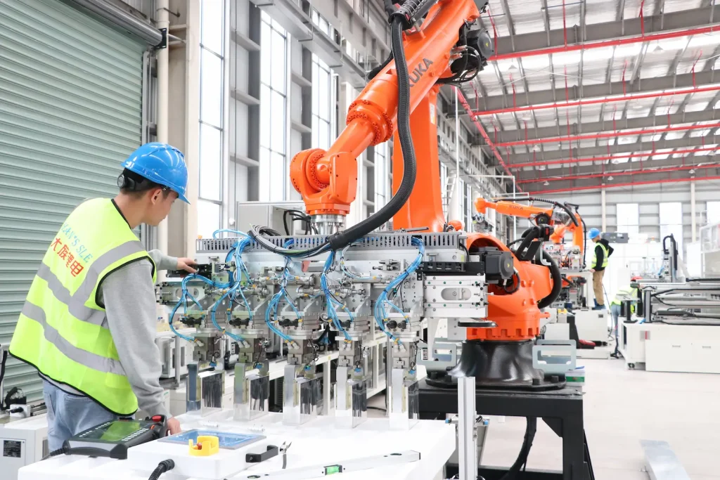 Hoenergys 5Gwh Production Line in Yongkang